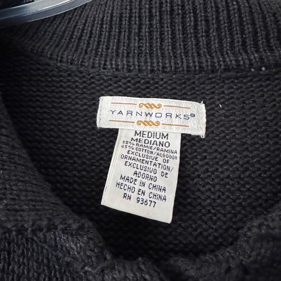 Yarn works Vintage Beaded Cardigan Sweater - Picture 6 of 6